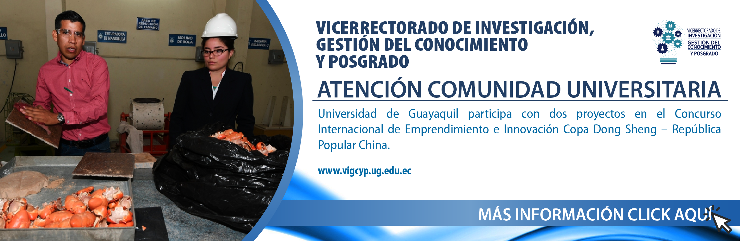 Universidad de Guayaquil participa en el Concurso Internacional de Emprendimiento e Innovación Copa Dong Sheng